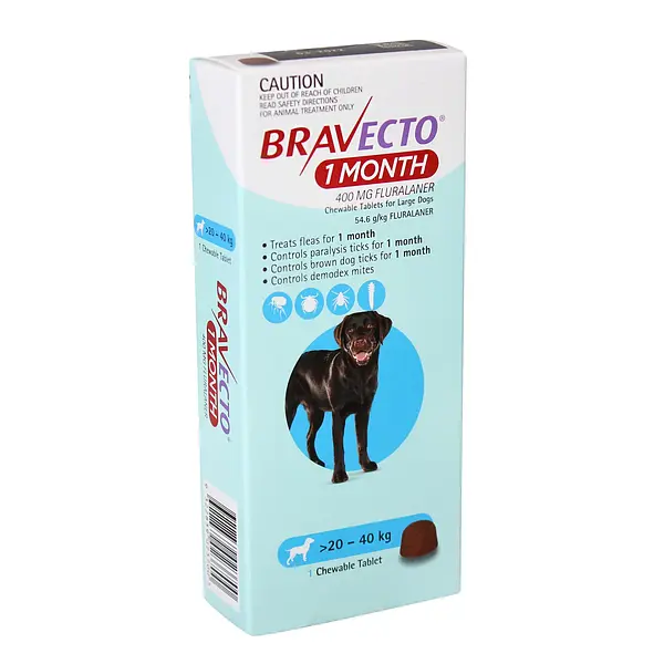 Bravecto 37 Dias 20-40kg