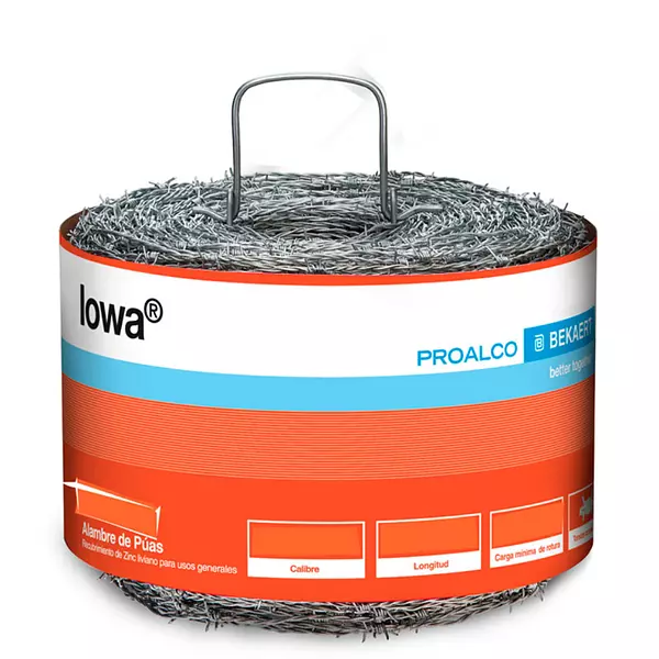 Alambre Puas Iowa 12.5 X 400mt