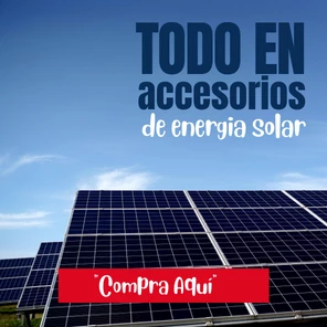 Accesorios para Paneles Solares a Domicilio 